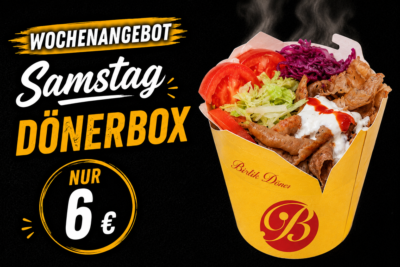 Wochenangebot Samstag